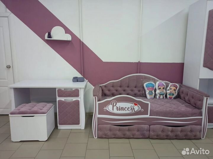 Детская кровать/мягкая кровать/кровать диван