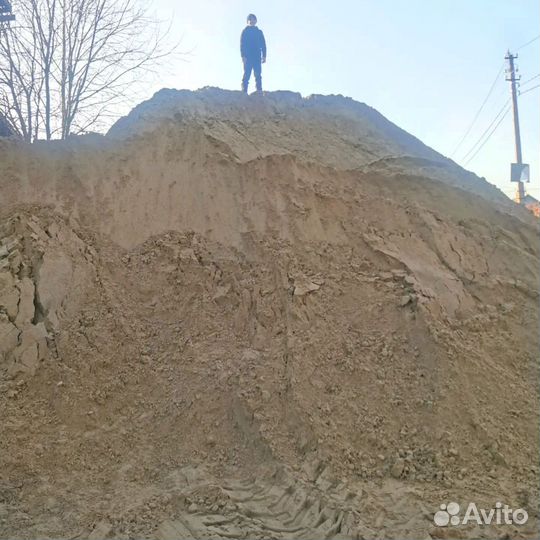 Песок карьерный