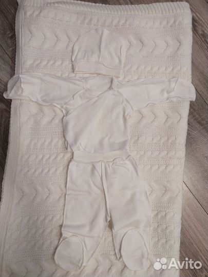 Комплект на выписку зимний