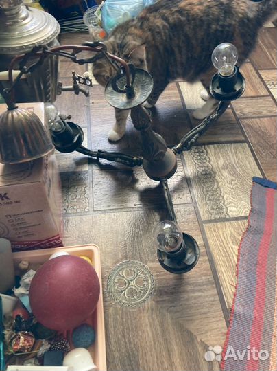 Люстра потолочная бу