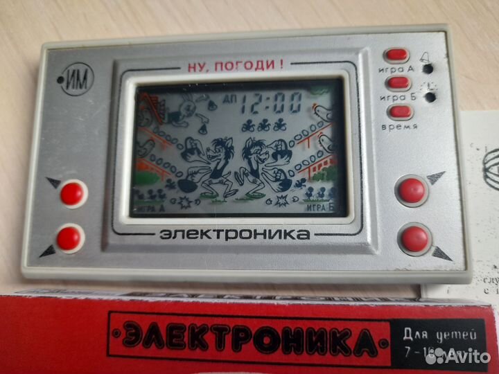 Игра Электроника Ну Погоди СССР 1990г