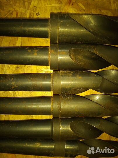 Свёрла с коническим хвостовиком