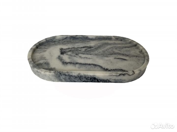 Поднос/подставка для дома иск. Мрамор