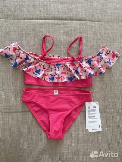 Купальник для девочки coccodrillo 128 новый
