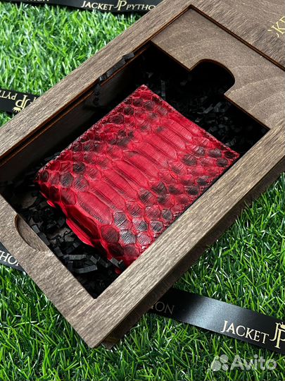 Мини кошелек Питоновый