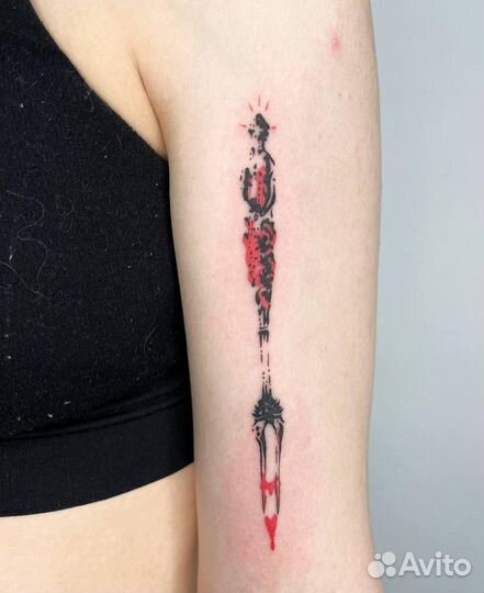 Модель на татуировку