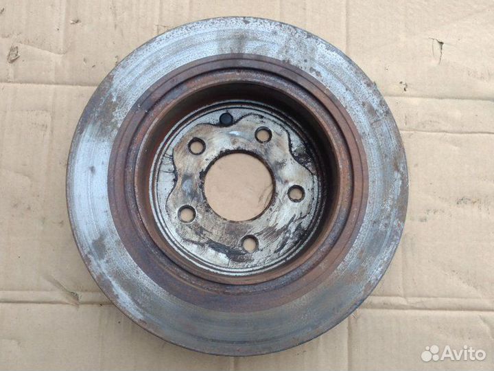 Тормозной диск задний Nissan Qashqai Vi HR16DE