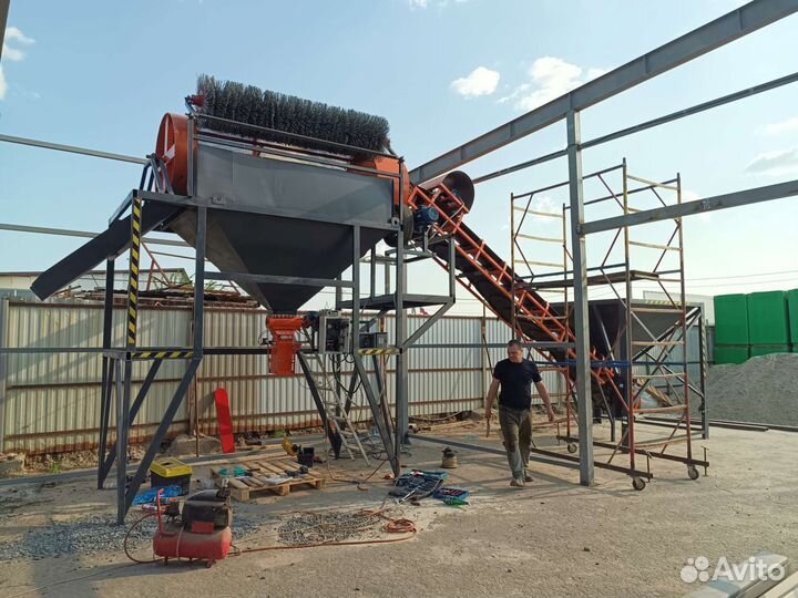 Комплекс для просеивания и фасовки