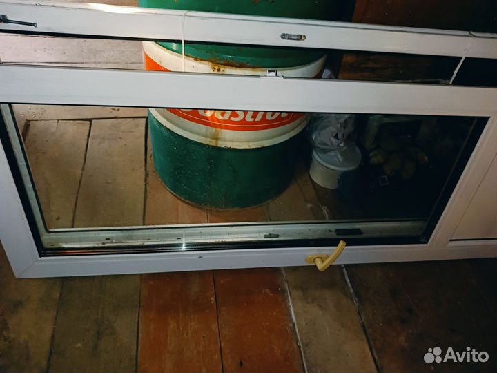 Дверь пластиковая пвх балконная бу