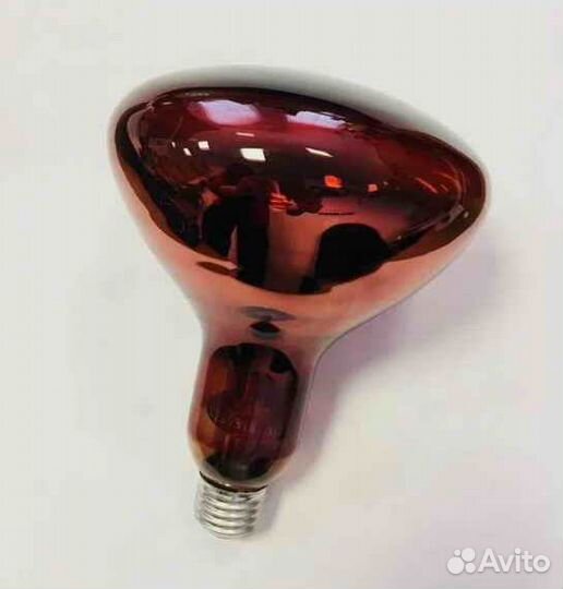 Инфракрасная лампа 250 Вт цоколь E27 новая