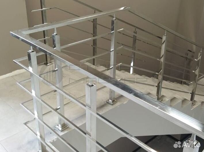 Перила ограждения поручни из нержавеющей стали