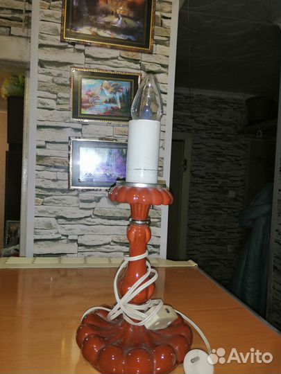 Светильник настольный советский