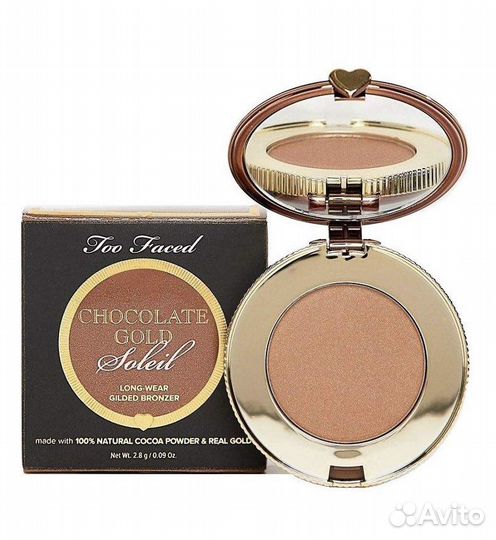 Бронзер Too Faced Luminous Chocolate Gold