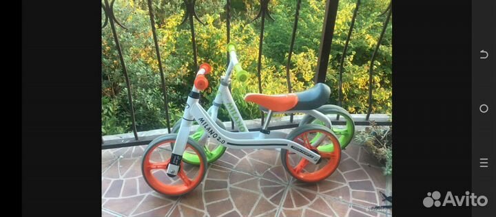 Самокат детский беговел