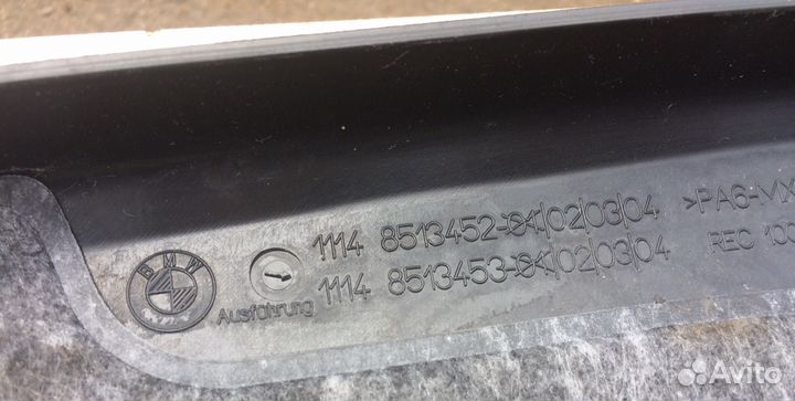 Звукоизоляционный кожух бмв Ф15 Ф25 Ф16 х5 х6 Ф01