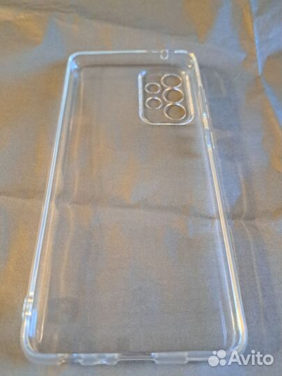 Прозрачный чехол на Samsung A52