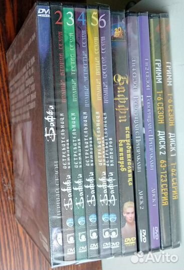 Баффи Говорящая с призраками Гримм DVD