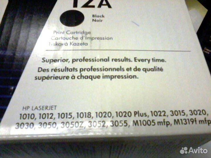 Катридж нр LazerJet Q2612A 12A