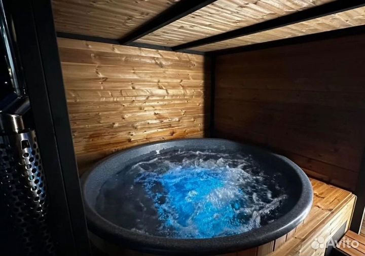 Баня с купелью под ключ