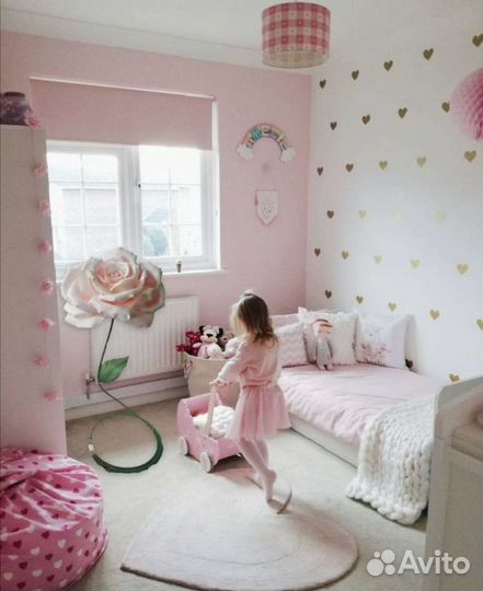 Торшер/плафон цветок/свет в детской спальне/мебель