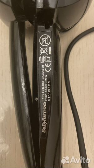 Плойка щипцы babyliss для завивки волос