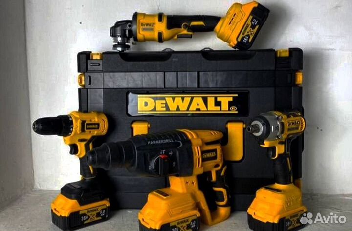 Набор 4 в 1 dewalt