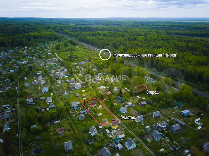 Дом 60 м² на участке 15,3 сот.