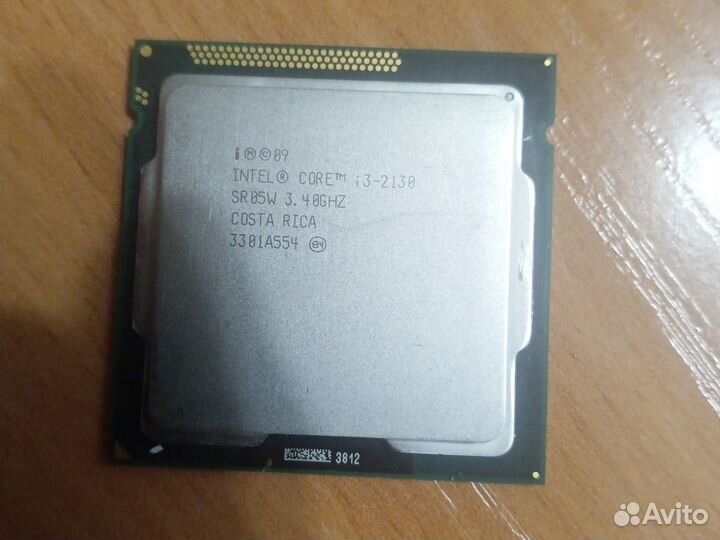 Процессор intel core i3 2130