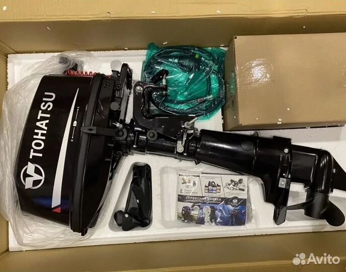 Лодочный мотор Tohatsu (Тохатсу) M 5 BD S (Новый в