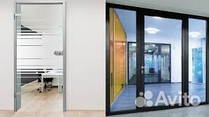 Дверь стеклянная