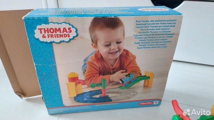 Игровой набор Fisher Price Паровозик Томас