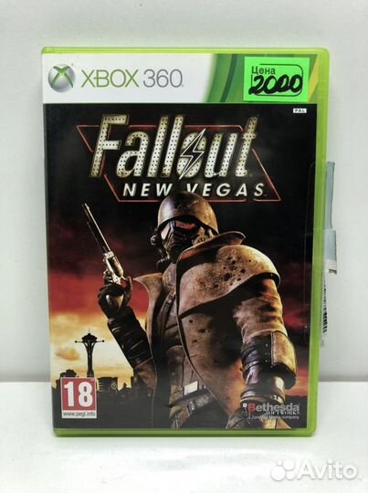 Диск Fallout New Vegas для Xbox 360