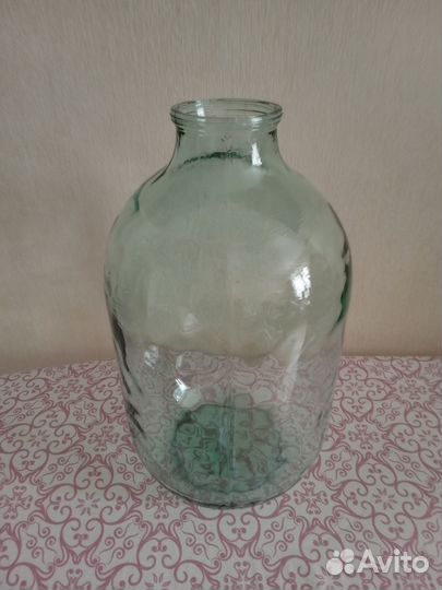 Банка 10 литров стеклянная