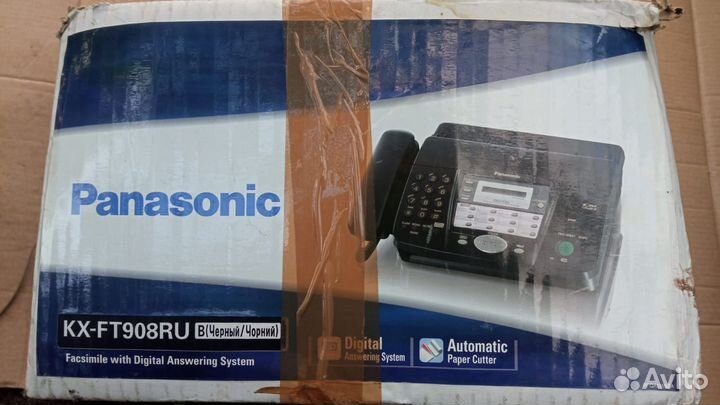 Телефон-факс Panasonic KX-FT908