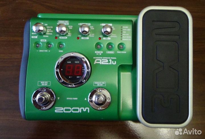 Гитарный процессор для гитар zoom A2.1u