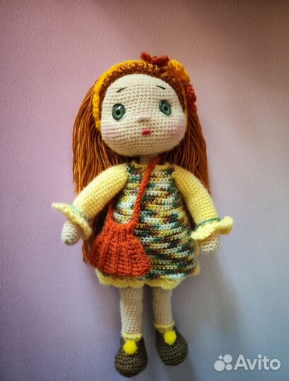 Вязаные игрушки Куклы