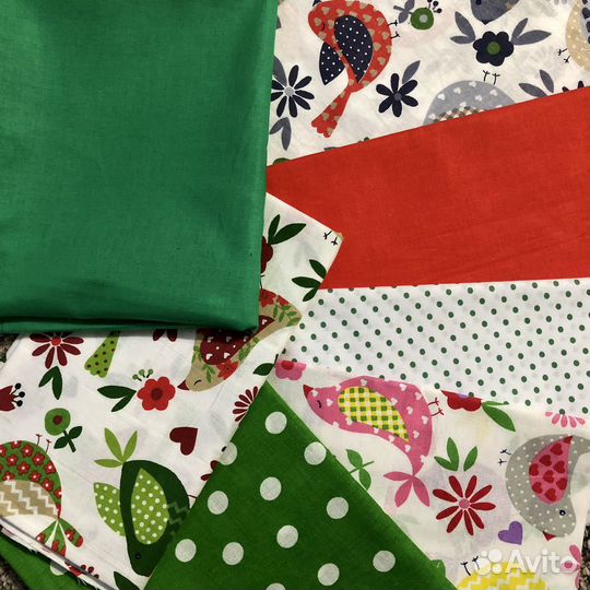 Ткань, лоскуты для рукоделия, пэчворк