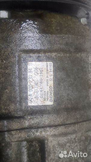 Компрессор кондиционера Mercedes A W168, 2004