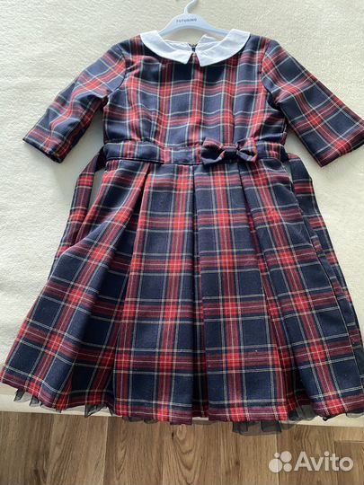 Платье для девочки школьное