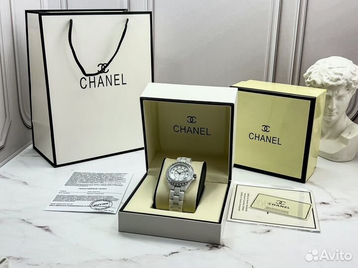 Часы женские Chanel керамика