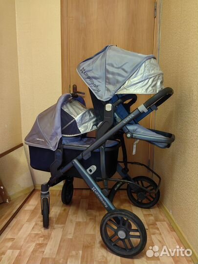 Коляска uppababy vista 2 в 1 для одного/погодок