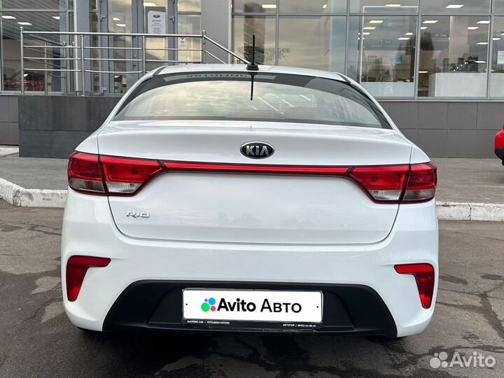 Kia Rio 1.4 МТ, 2018, 60 464 км