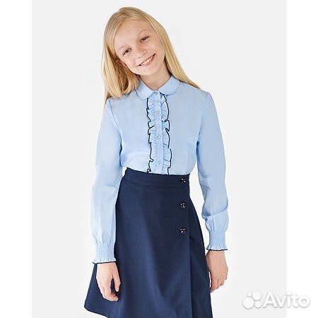 Школьная одежда для девочки, блузка