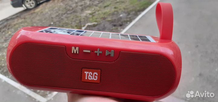 Колонка Tg с солнечной панелью для природы супер