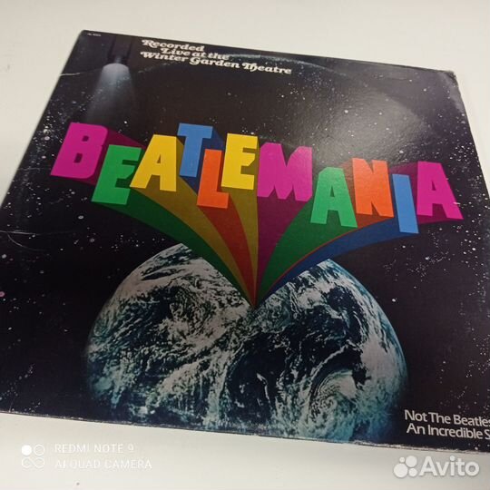 Beatlemania-recorded live AT THE winter garden THE
