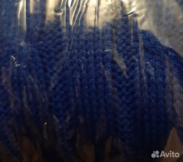 Плед синий Lambi,зеленый Greenfield