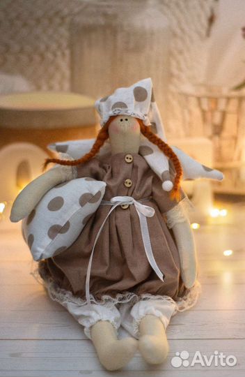 Текстильная интерьерная кукла