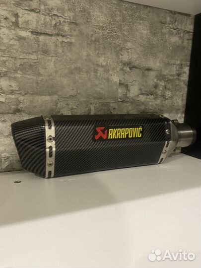 Глушитель на мотоцикл акрапович