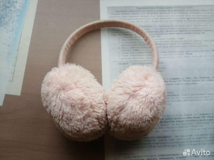 Наушники зимние для девочек