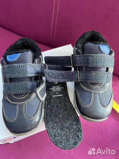 Geox полуботинки с утеплением 24